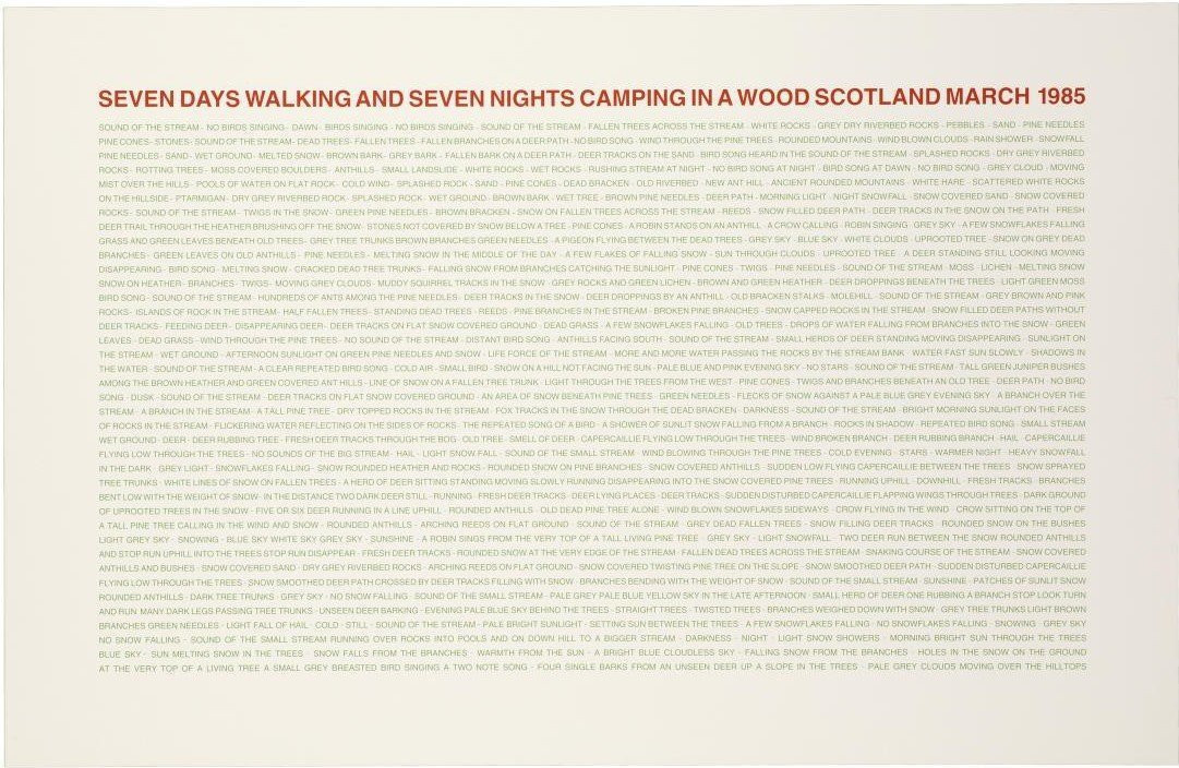 Hamish Fulton Editions – ars publicata